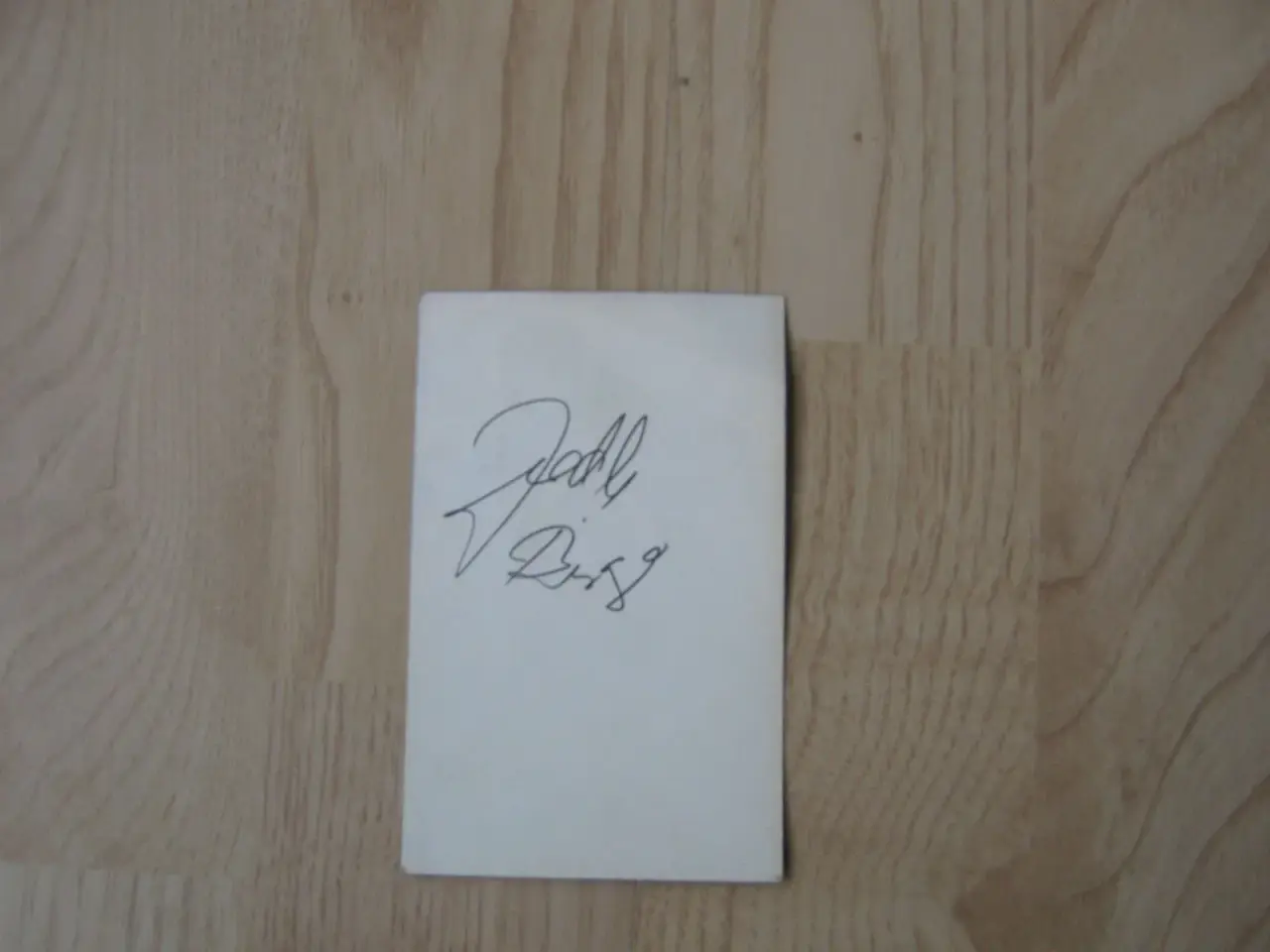 Billede 2 - Jodle Birge autograf