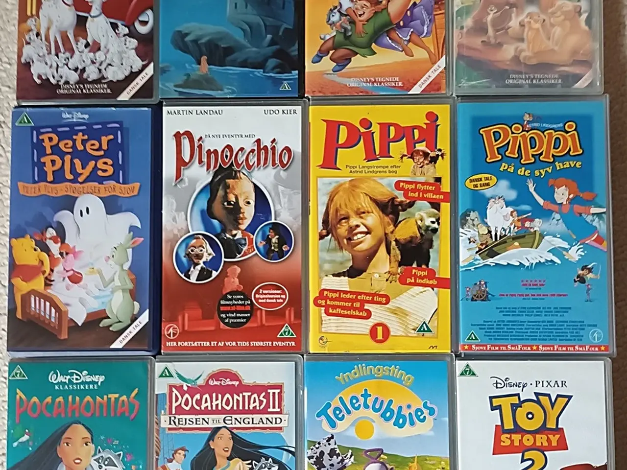 Billede 1 - Børnefilm, tegnefilm m. m.