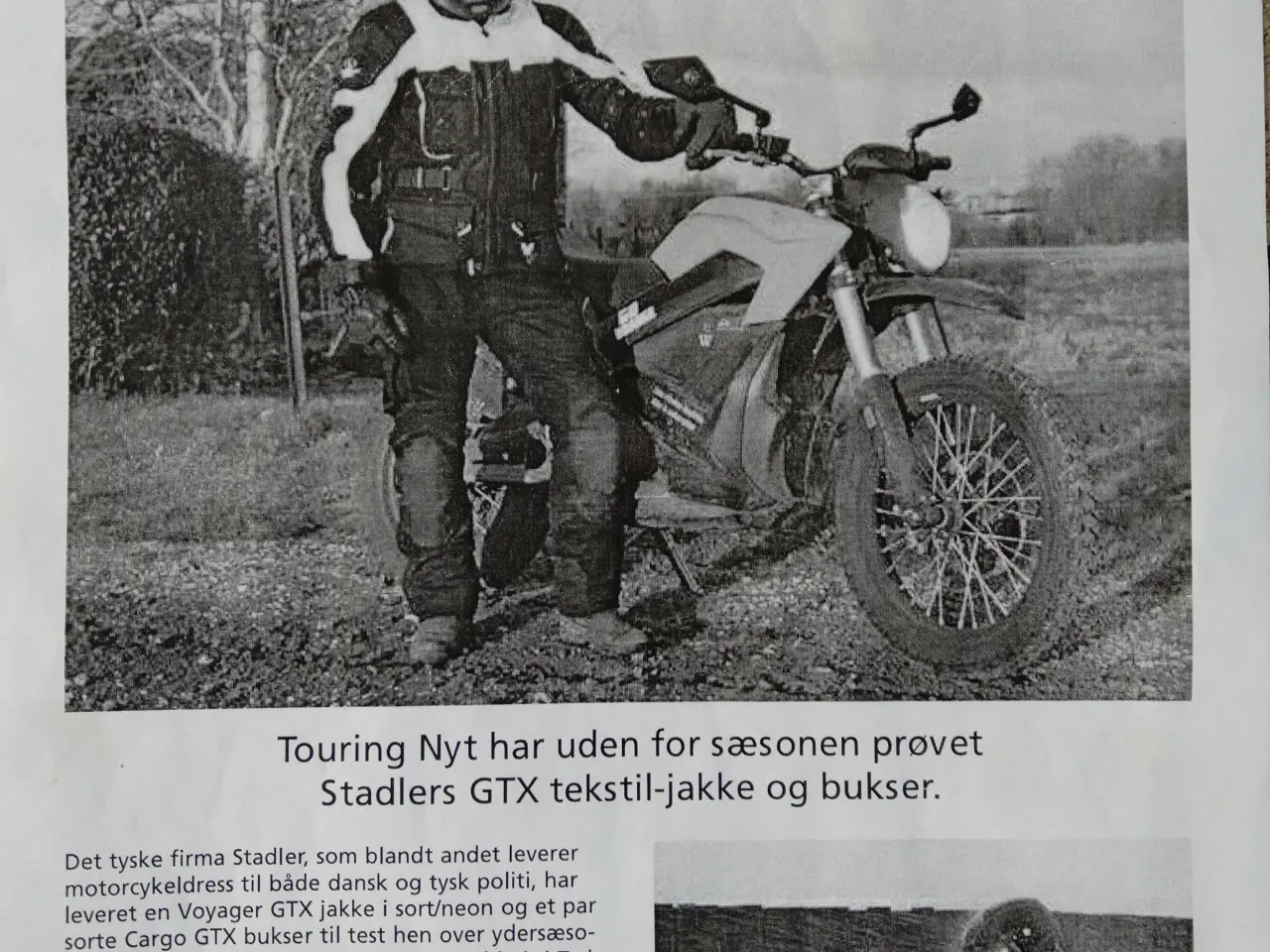 Billede 2 - Stadler motorcykeljakke, meget fin