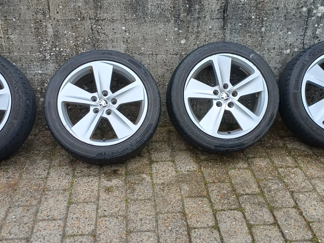 Billede 1 - 17" originale Skoda fælge
