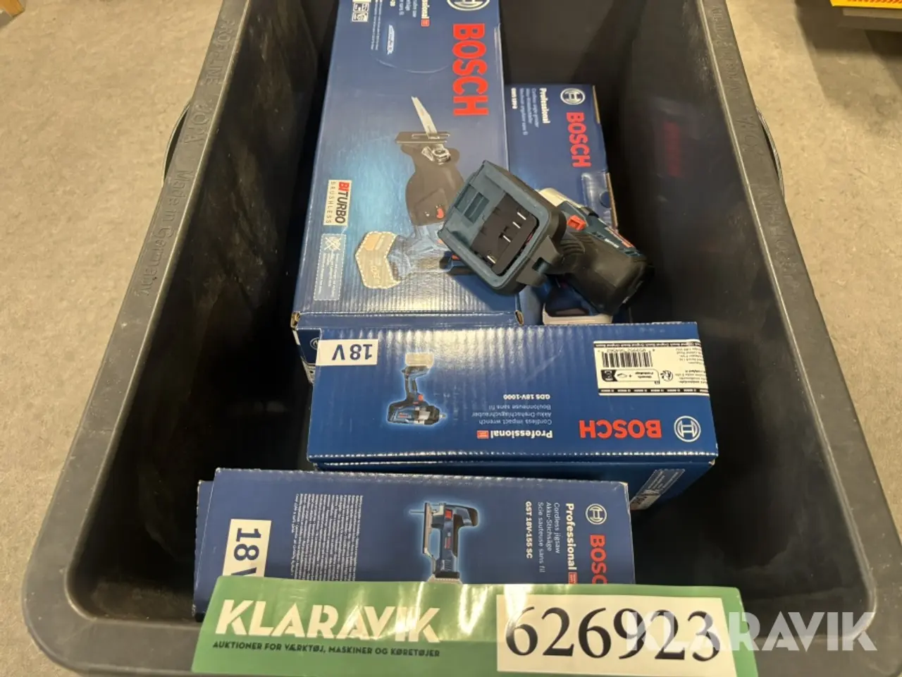Billede 7 - Akku værktøj blandet lot Bosch 6 styk