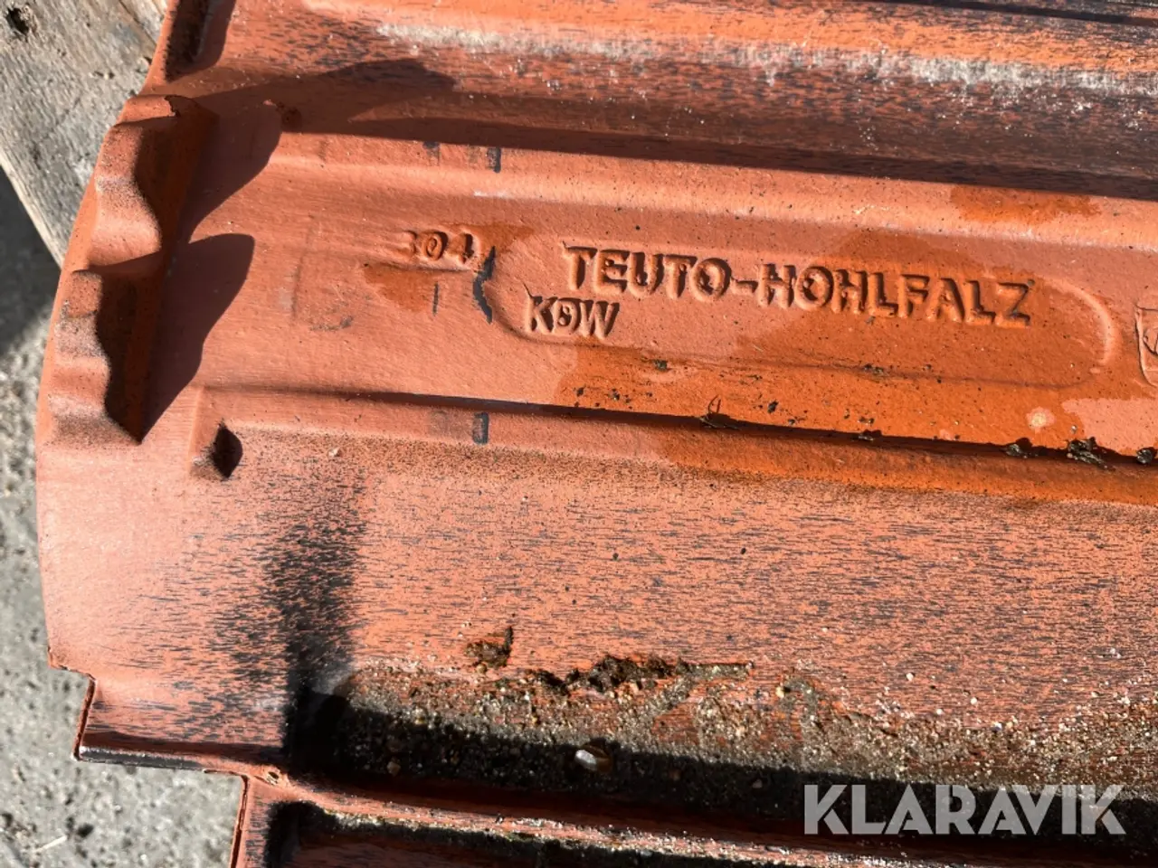 Billede 8 - Tegl Tagsten ABC Teuto Carbon farve 2 paller