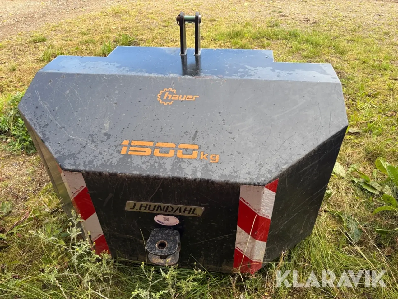 Billede 7 - Frontvægt Hauer 1500Kg