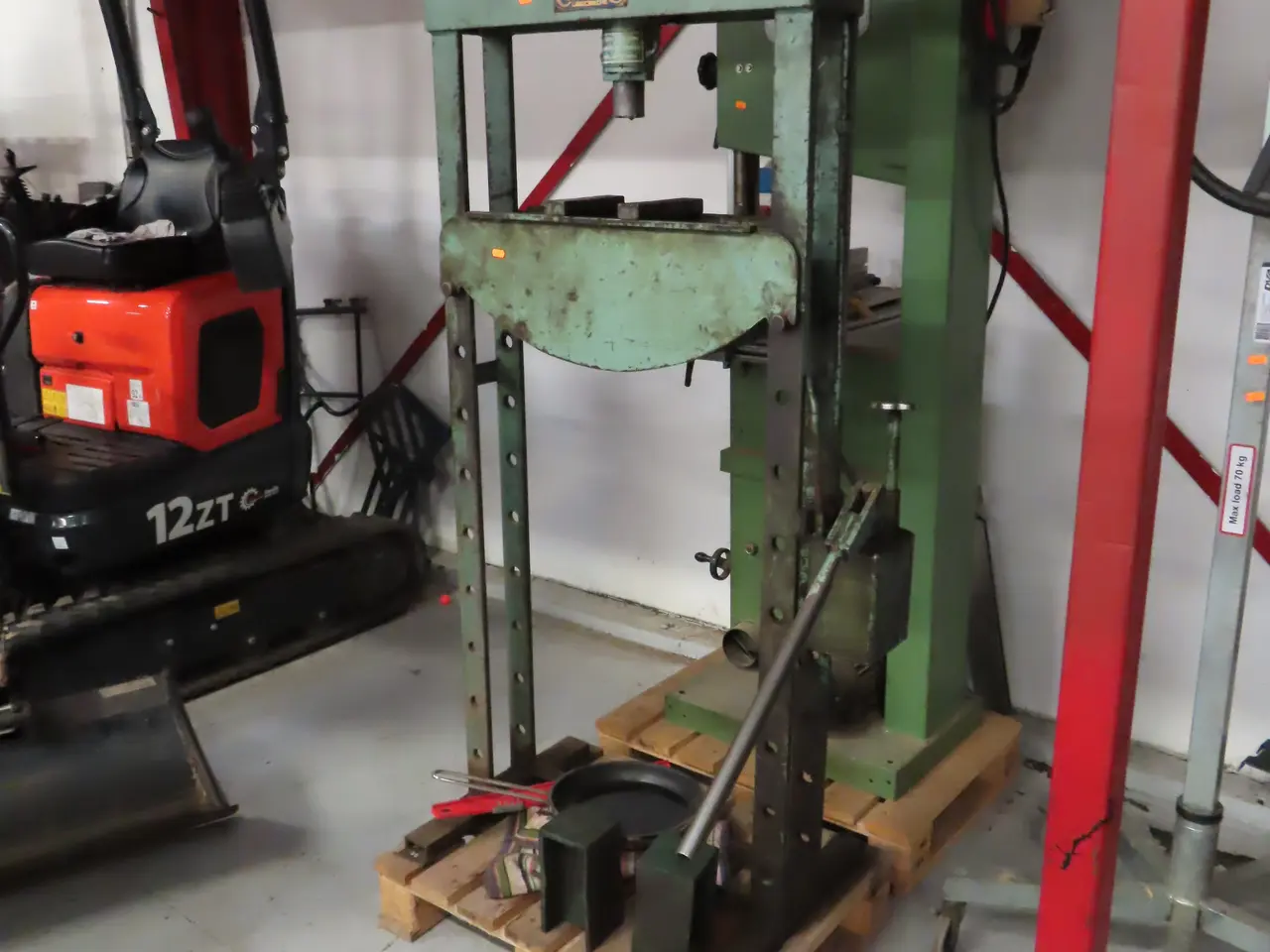 Billede 1 - Hydrauliskpresse COMPAC P 15