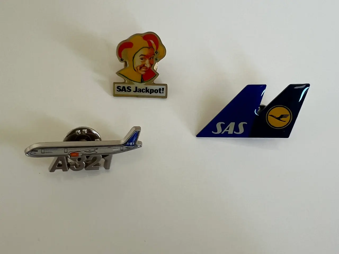 Billede 1 - Pins Scandinavian Airlines