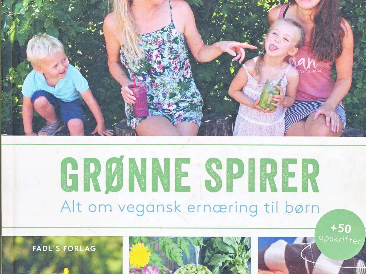 Billede 1 - GRØNNE SPIRER - ALT OM VEGANSK ERNÆRING TIL BØRN