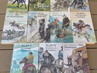 11 x Silas bøger