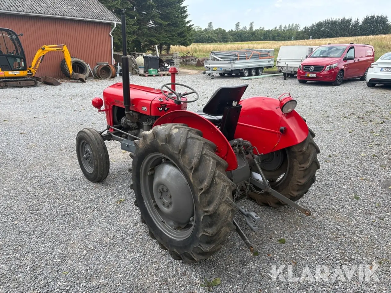 Billede 3 - Veterantraktor Massey Ferguson 35 X