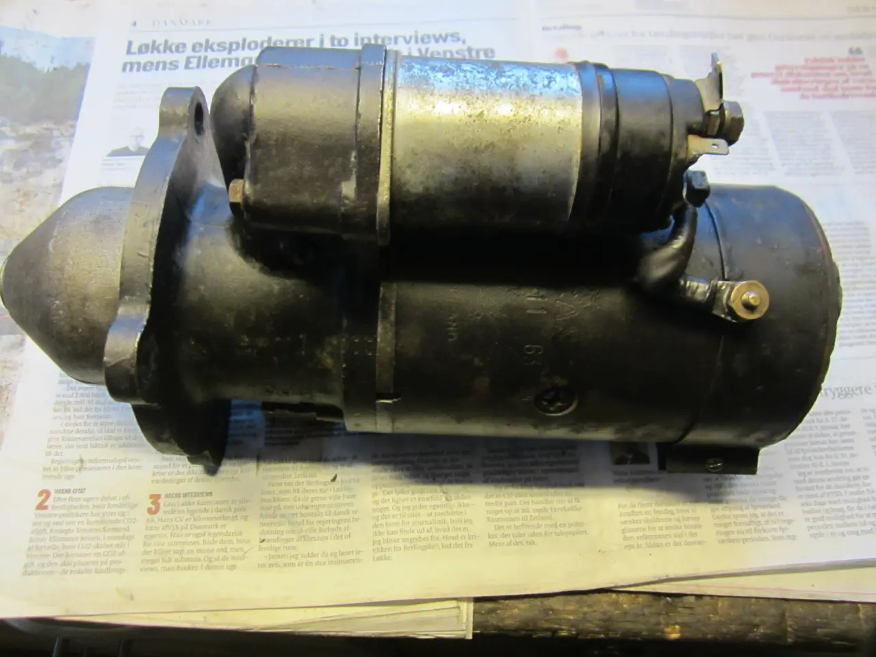 Billede 3 - Starter Massey Ferguson 35-135-65-165