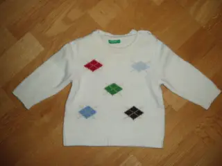 Benetton strikbluse str. 66/ 9 mdr