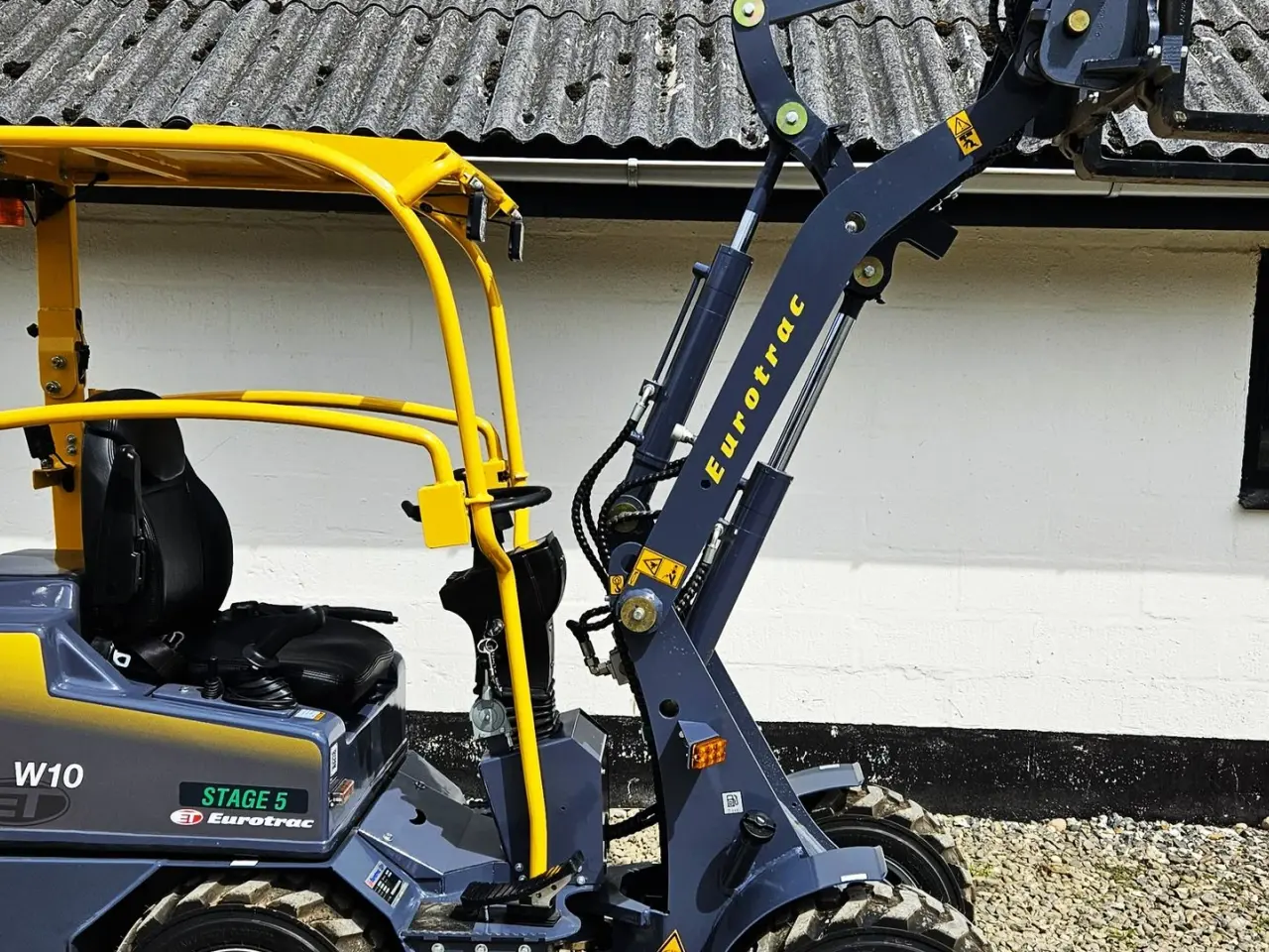 Billede 6 - Eurotrac W10 / fabriksny / Kubota motor / med udstyr