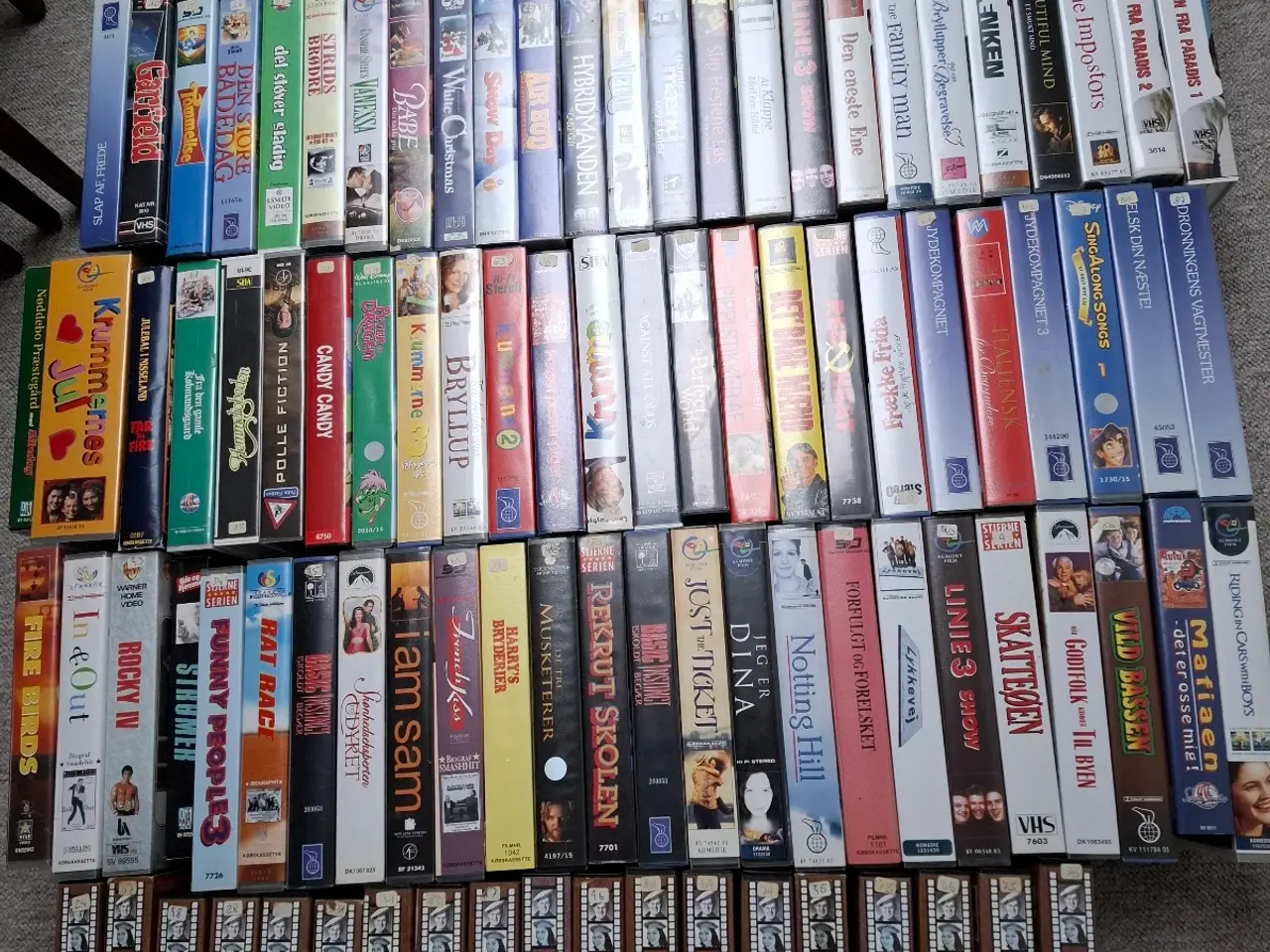 Billede 1 - Vhs bånd danske og udenlandske
