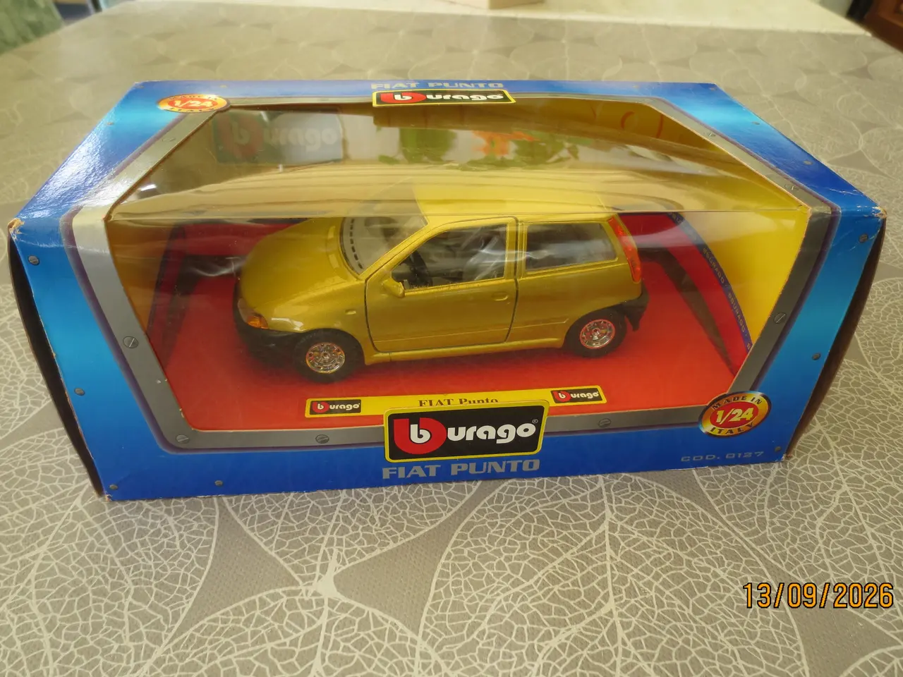 Billede 1 - 1 stk Ny Modelbil Fiat Punto