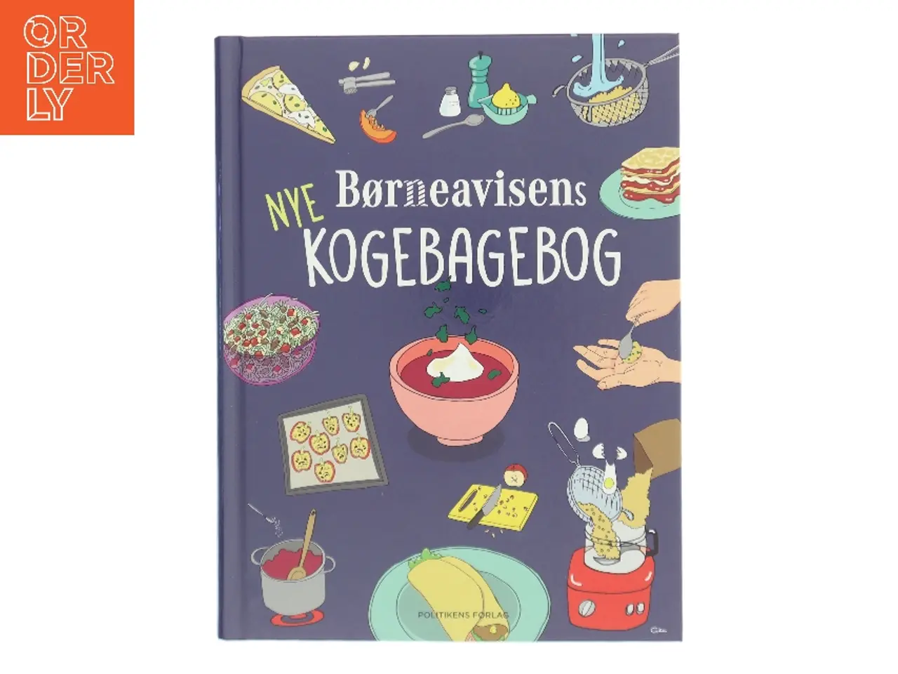 Billede 1 - Børneavisens nye kogebagebog af Børneavisen (Bog)