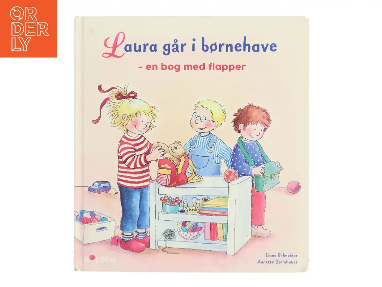 Billede 1 - Laura går i børnehave - en bog med flapper af Liane Schneider (Bog)