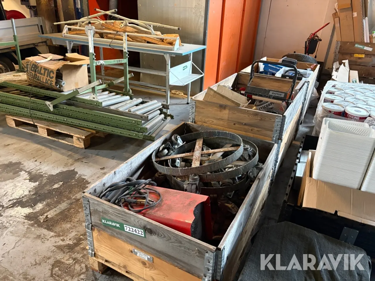 Billede 1 - Lot med industriudstyr - 5 paller