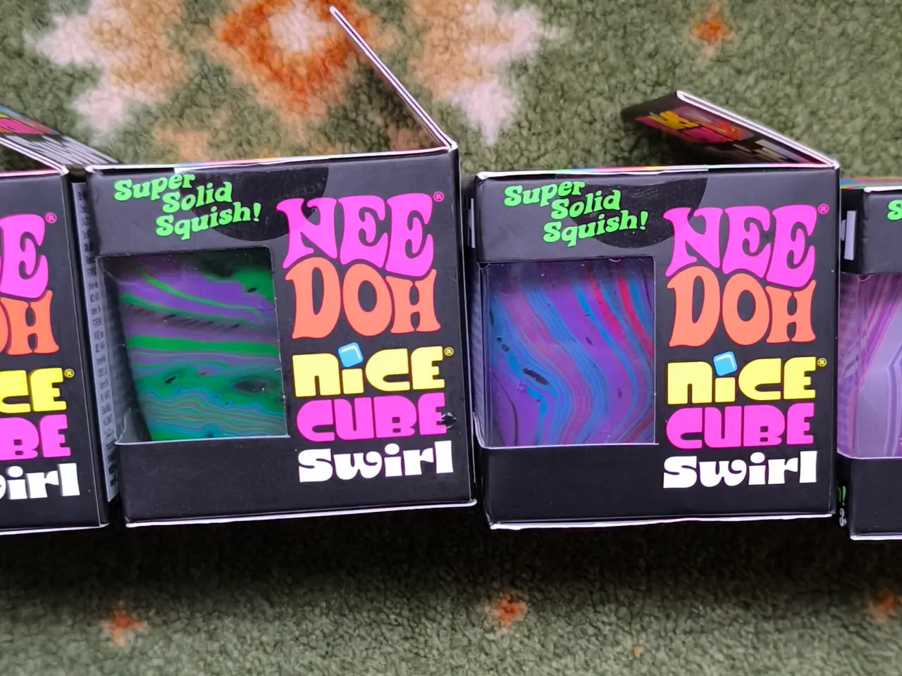 Billede 2 - Needoh Nice Cube Swirl sæt med 4 styk