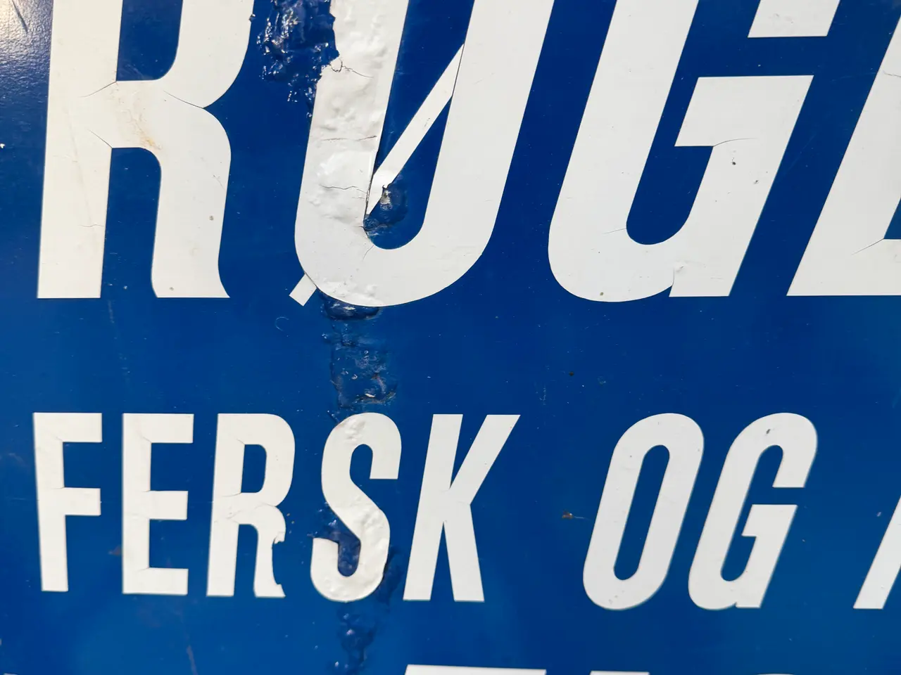 Billede 2 - Skilt. ikke-emaljeskilt