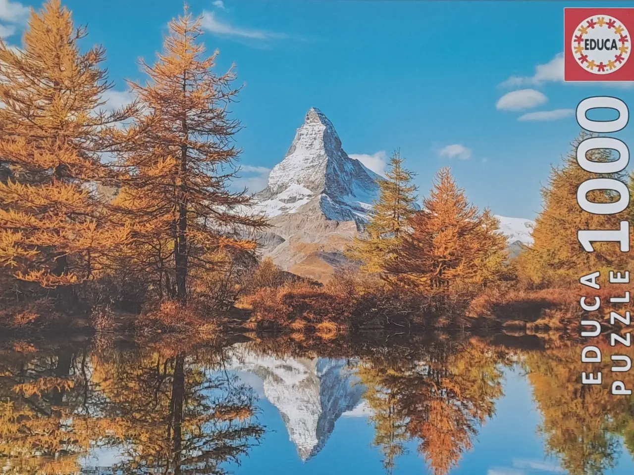 Billede 1 - Educa "Matterhorn bjerget" - 1000 brikker