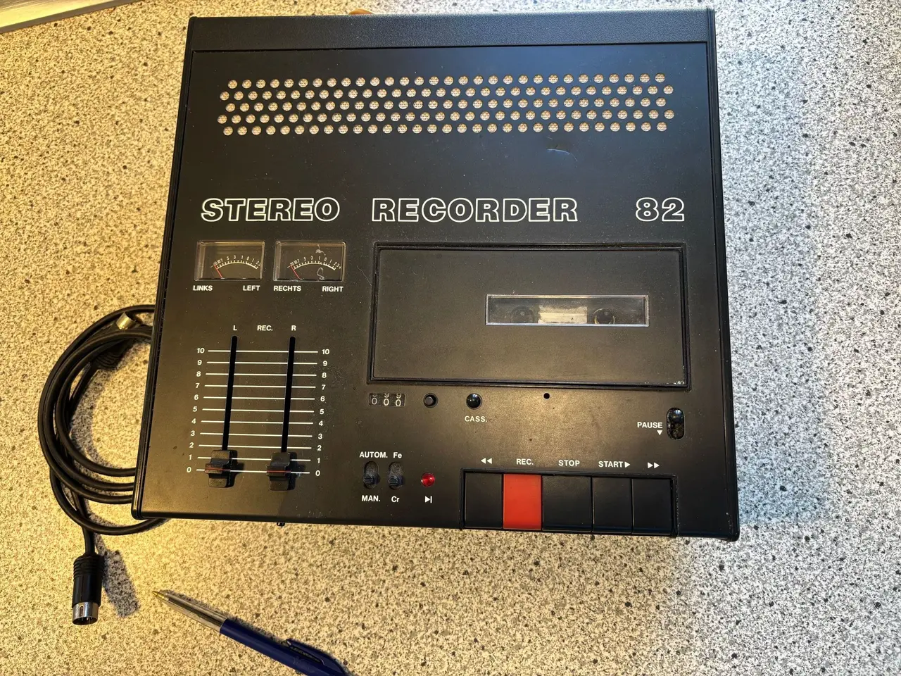 Billede 1 - ITT Kassette stereo optager