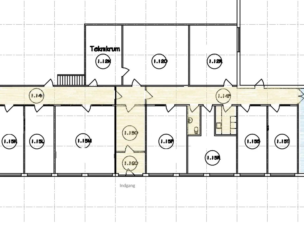 Billede 11 - 57 m2 lyst kontorlokale med egen terrasse