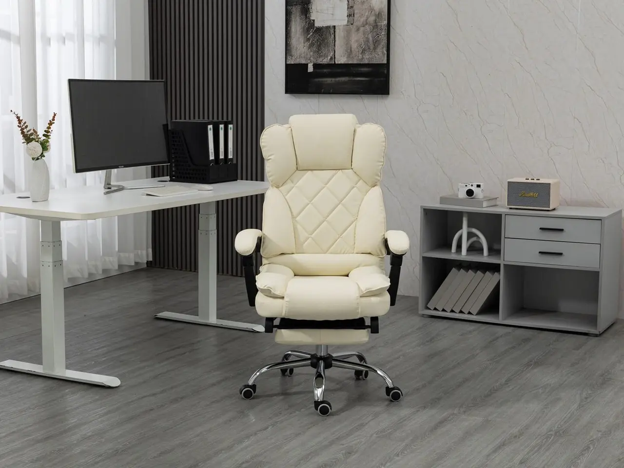 Billede 3 - Kontorstol Activejet YK7416 - beige