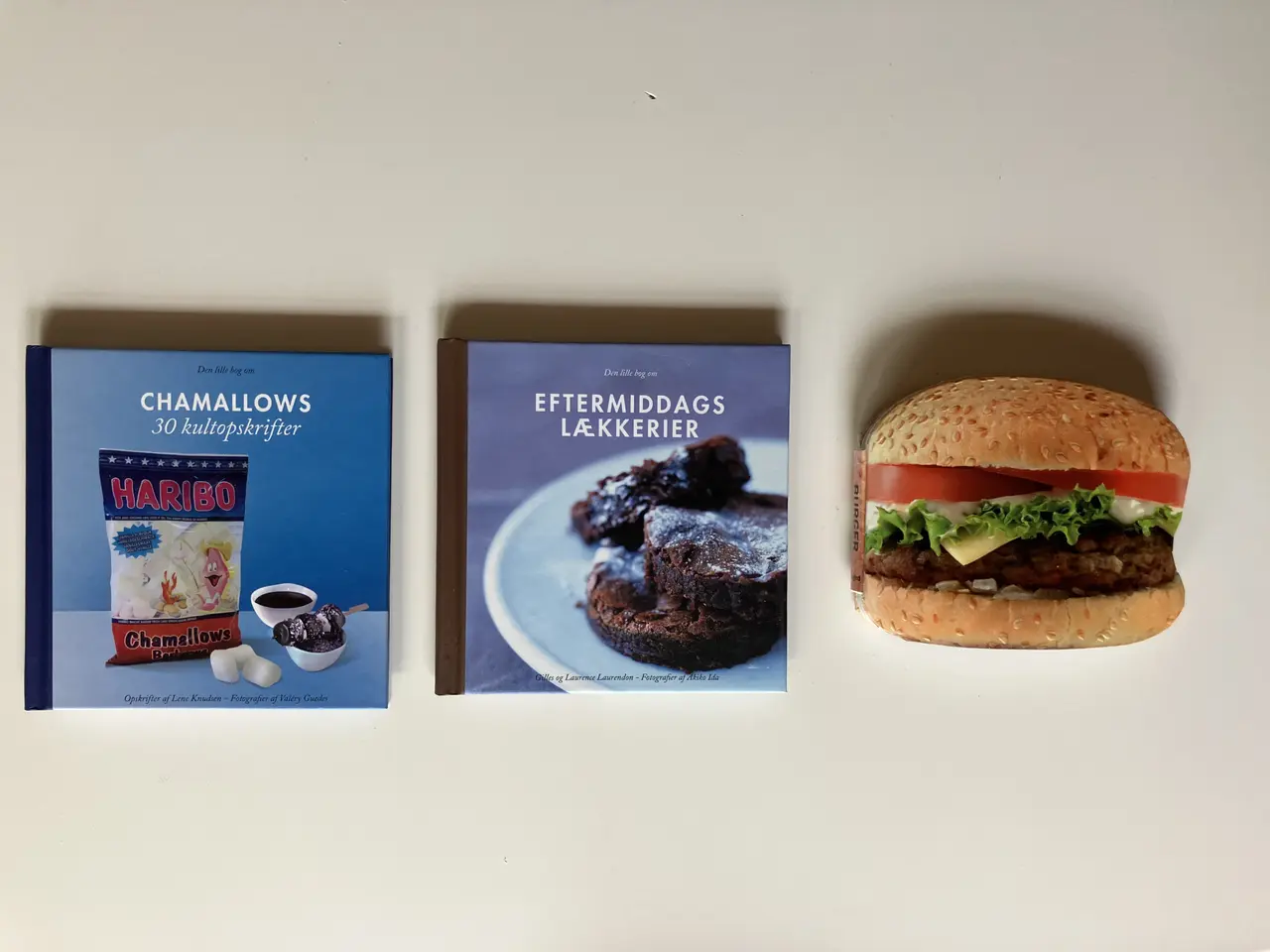 Billede 1 - Chamallows + Eftermiddagslækkerier + Burger (3 bøg