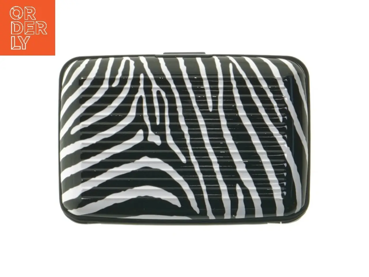 Billede 2 - Zebra-mønstret etui (str. 11 x. 7,5 cm)