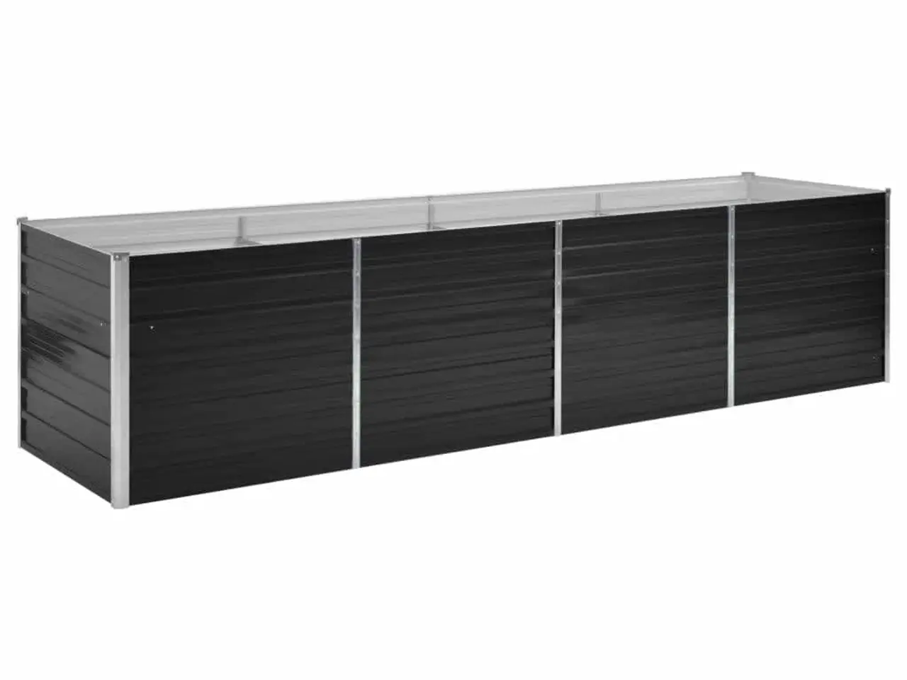 Billede 1 - Hævet plantekasse 320 x 80 x 77 cm - antracitgrå