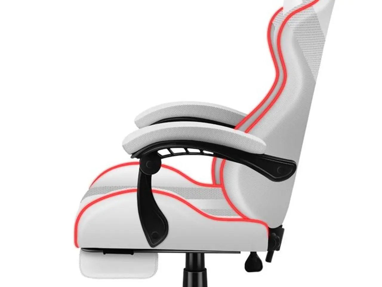 Billede 11 - Gamerstol Huzaro Force 4.7 RGB White