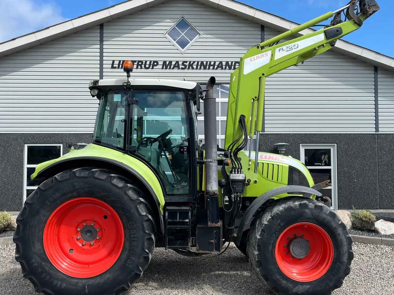 Billede 6 - CLAAS Arion 630 CIS Med frontlæsser og frontlift
