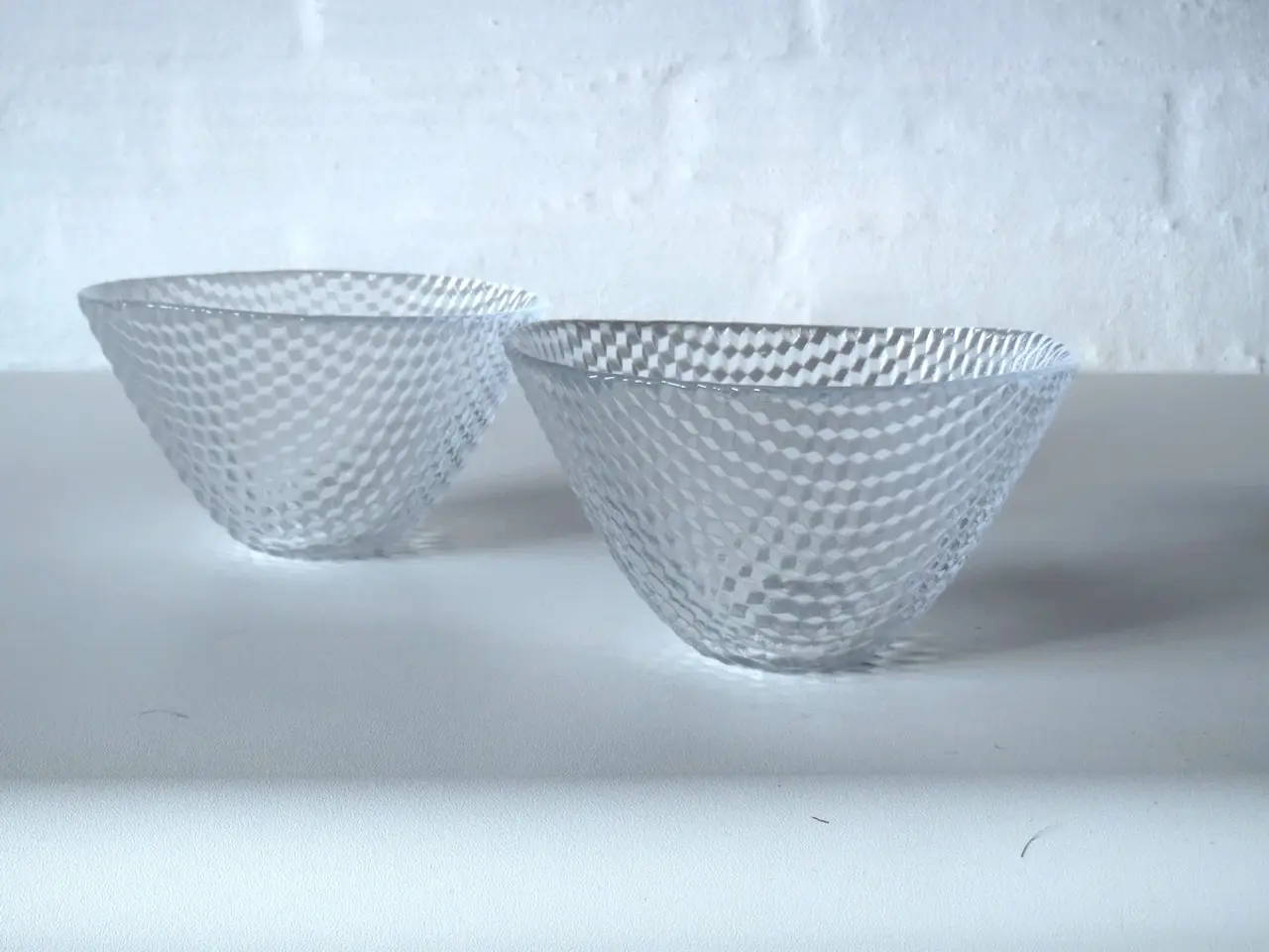 Billede 2 - Holmegaard, 2 små Trigona glasskåle