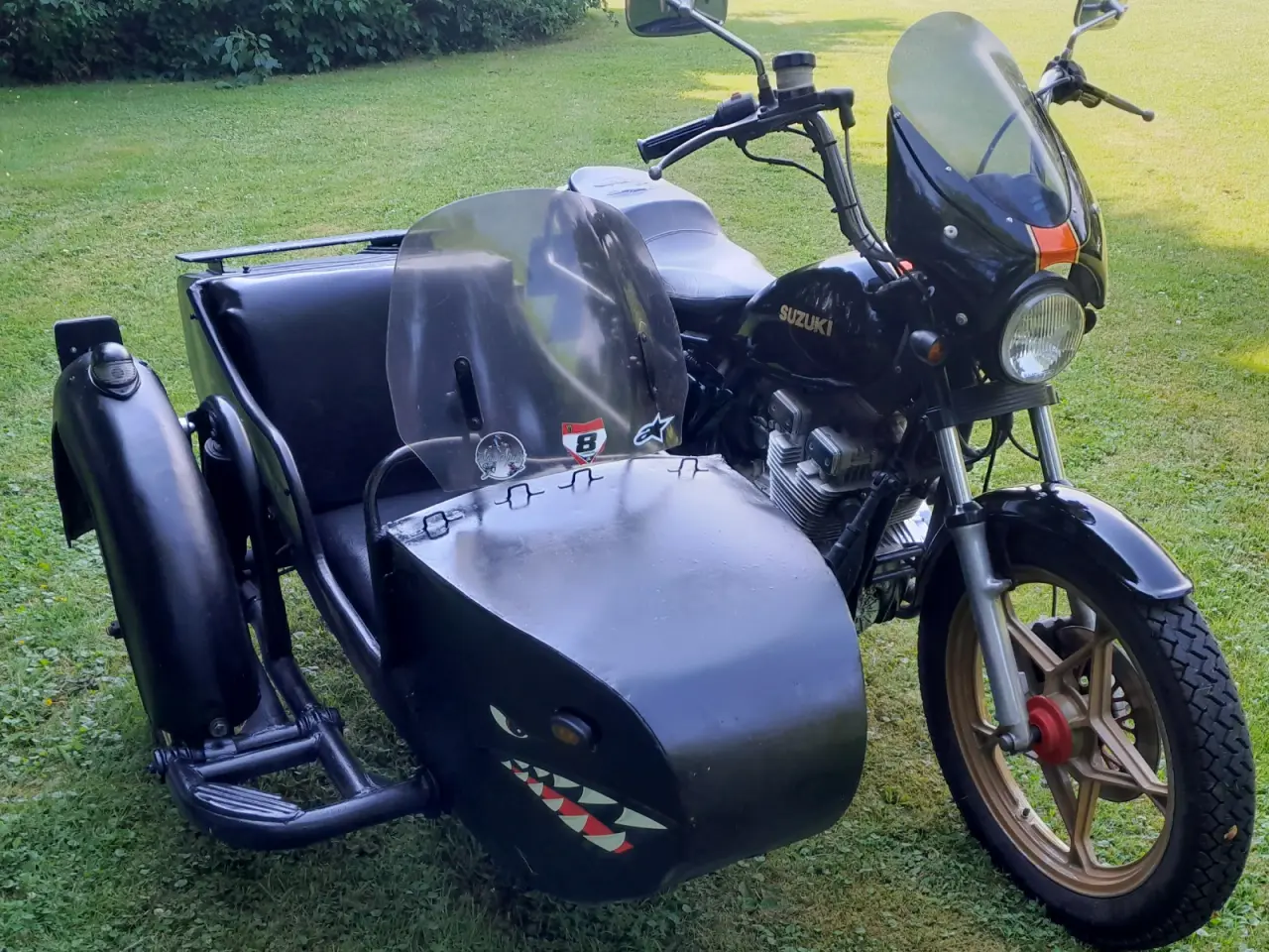 Billede 6 - Suzuki GSX400 sidevogn nysynet
