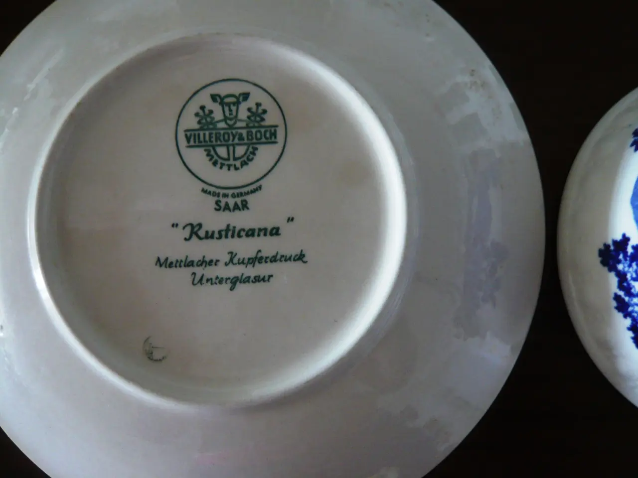 Billede 2 - Villeroy & Boch Rusticana blue - kaffe kop m under