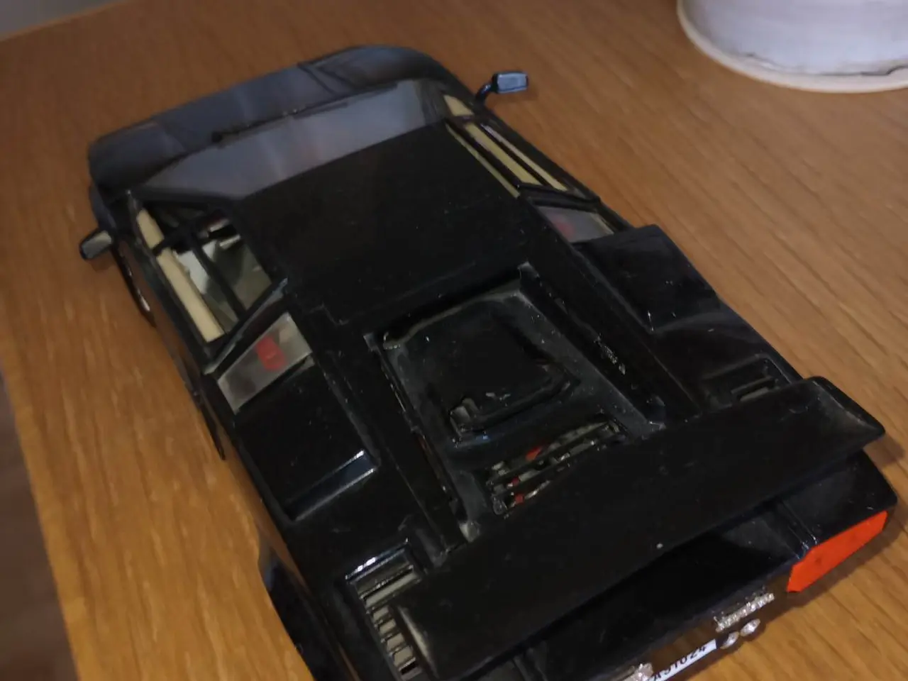 Billede 1 - modelbil Lamborghini countach i sort