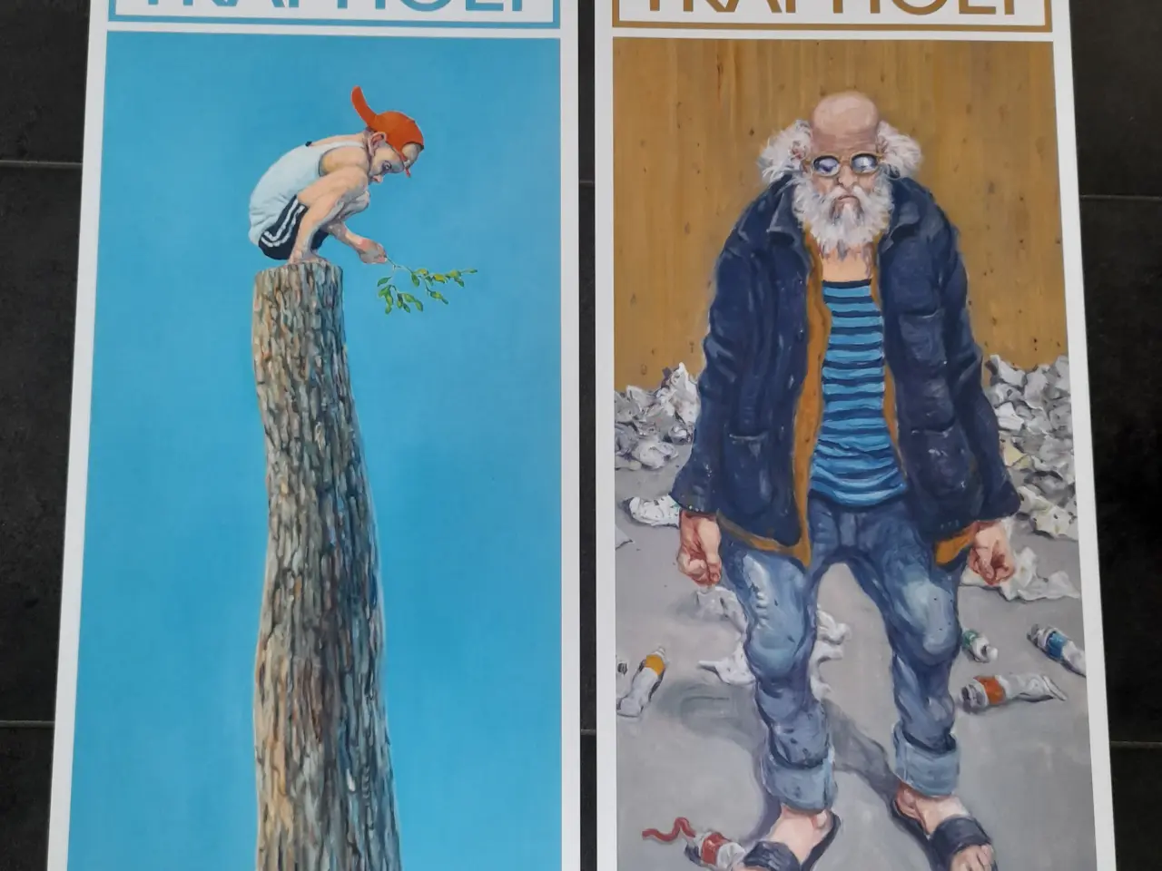 Billede 1 - Michael Kvium 30x66 cm