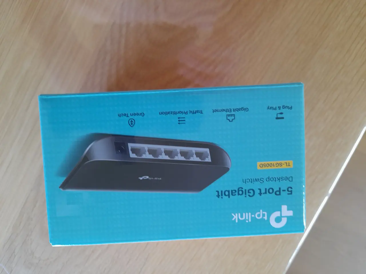 Billede 4 - 5 port gigabit desktop switch.