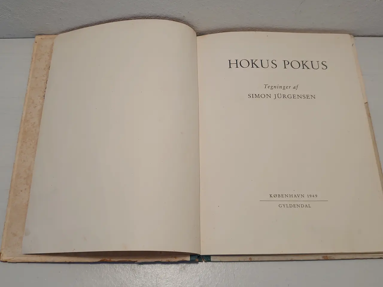 Billede 4 - Simon Jürgensen:Hokus Pokus.Gyldendal 1949.