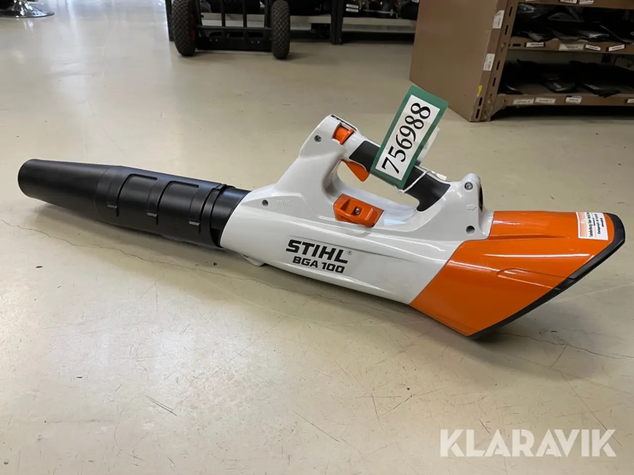 Billede 1 - Løvblæser STIHL BGA 100 batteridrevet
