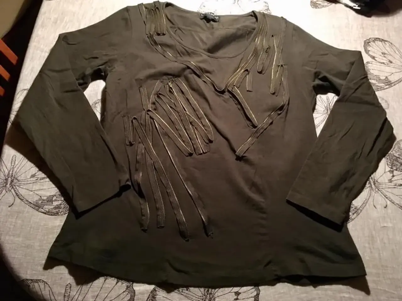 Billede 1 - Langærmet t-shirt fra Uldahl