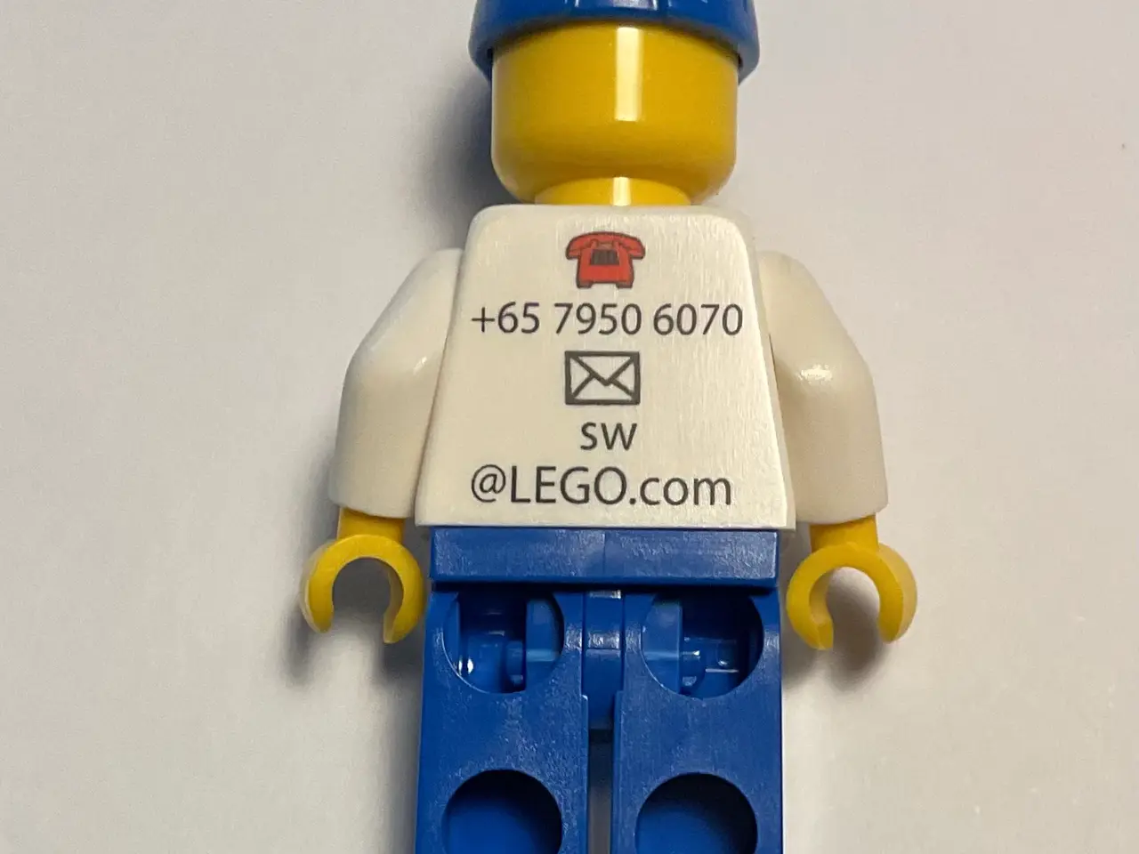 Billede 2 - Stephen Wilson Lego visitkort
