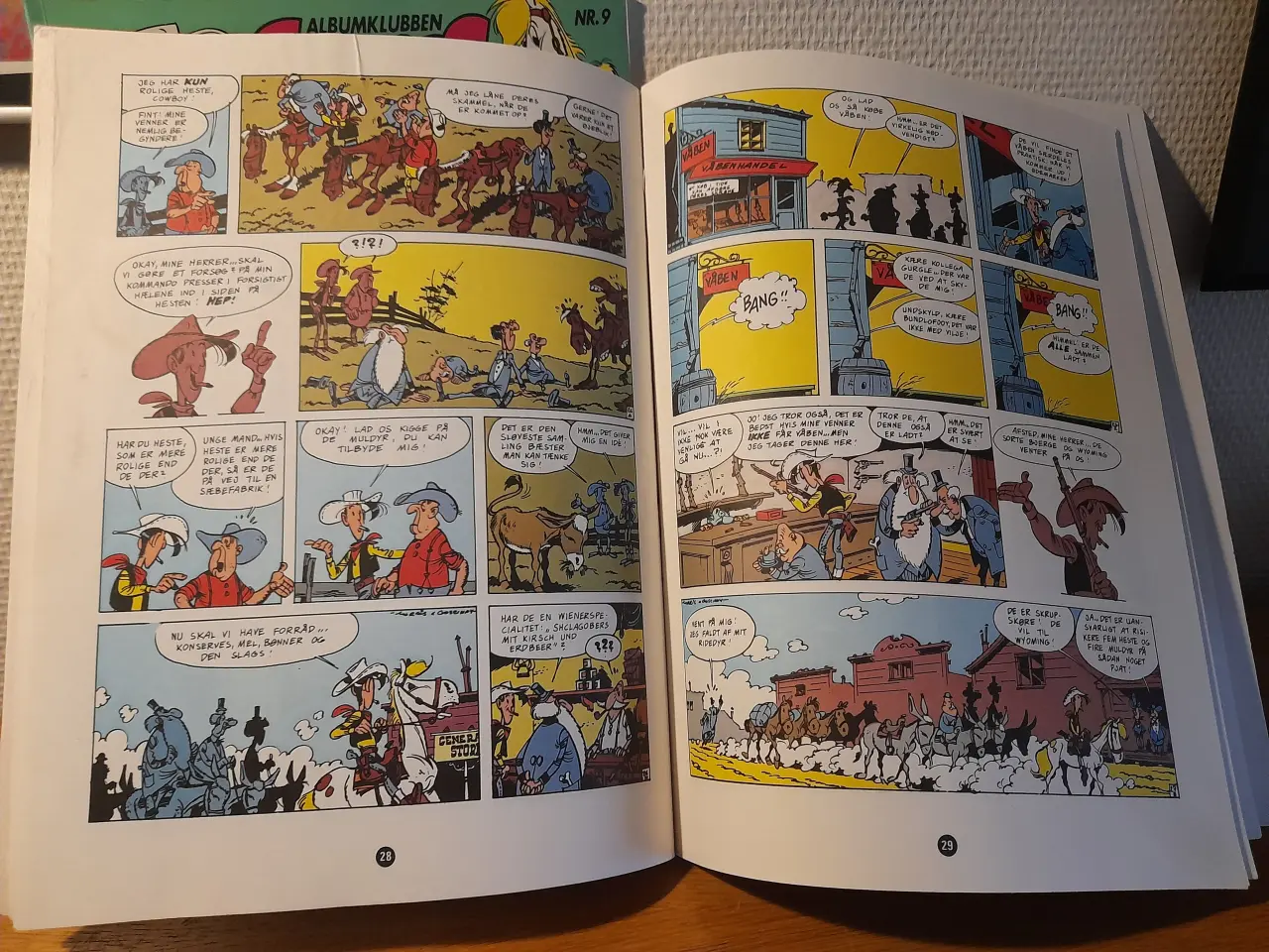 Billede 4 - Lucky Luke nr 9 + 21, Ratata og De tre spiriller
