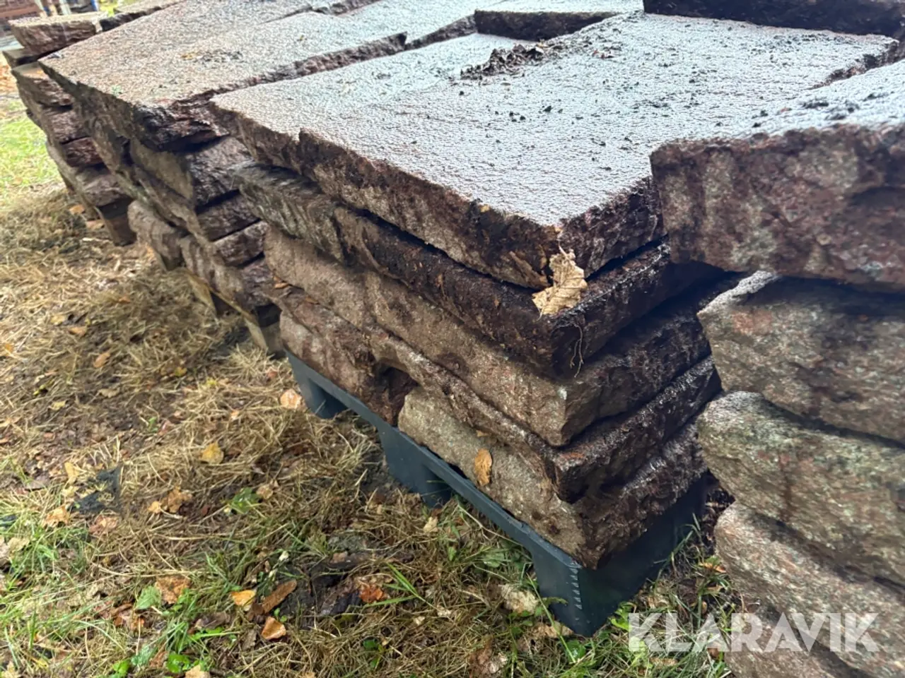 Billede 11 - Granit sten Bornholmsk Granit Rød 140 hele sten
