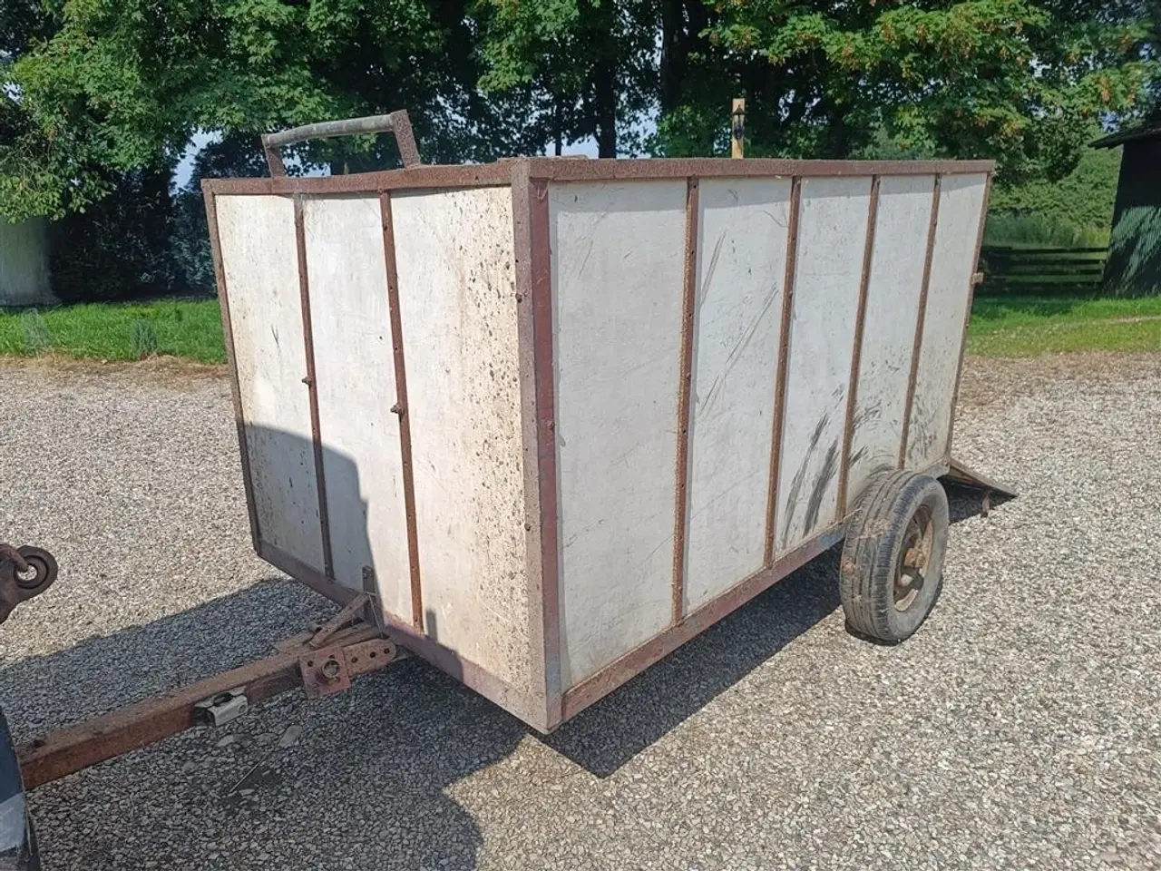 Billede 3 - - - - Kreatur vogn, dyrtransport vogn