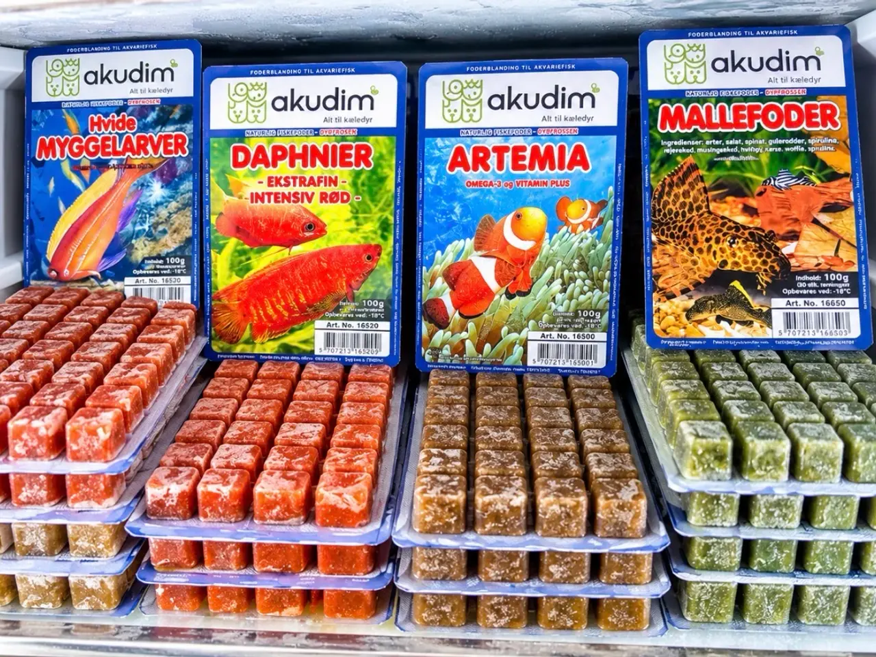 Billede 2 - STORT UDVALG AF FISKEFODER & AKVARIEFODER