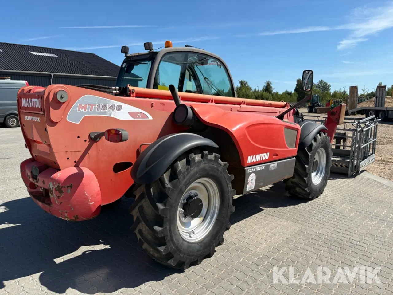 Billede 5 - Teleskoplæsser Manitou MT1840A med tilbehør