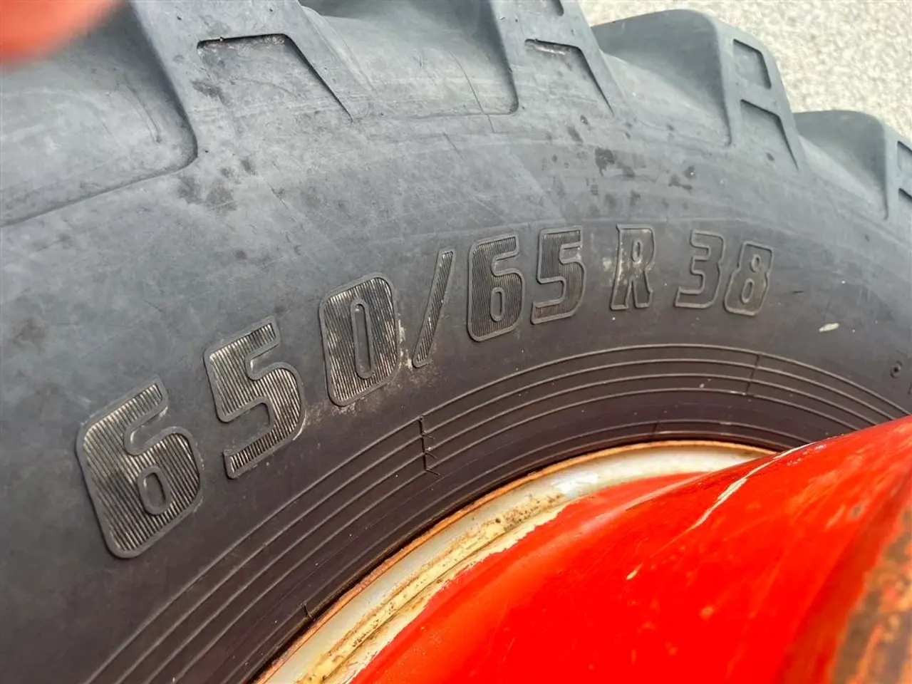 Billede 3 - Alliance 650/65R38 Røde med ring og 8 låse