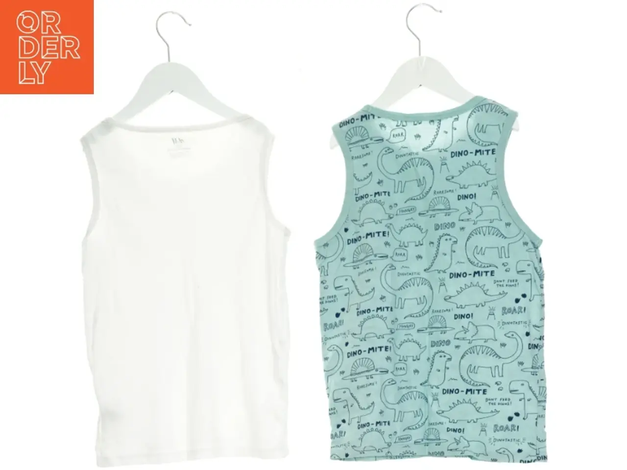 Billede 1 - Undertrøjer (2 stk.) fra H&M (str. 140 cm)