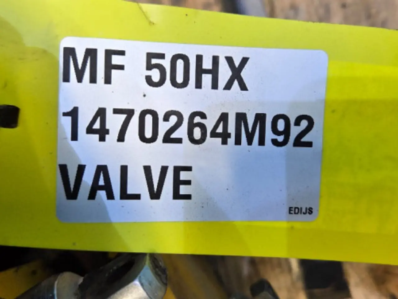 Billede 14 - Massey Ferguson 50HX Hydraulikventil 1470264M92