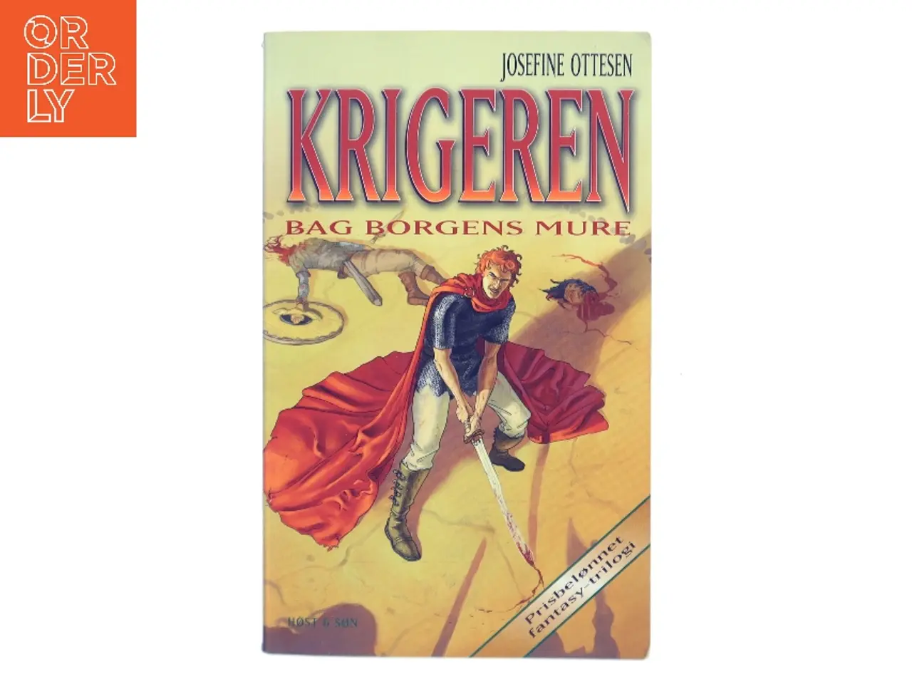 Billede 1 - Krigeren – Bag borgens mure af Josefine Ottesen (Bog)